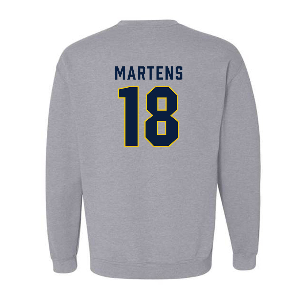 Michigan - NCAA Men's Soccer : Zachary Martens - Classic Shersey Crewneck Sweatshirt-1