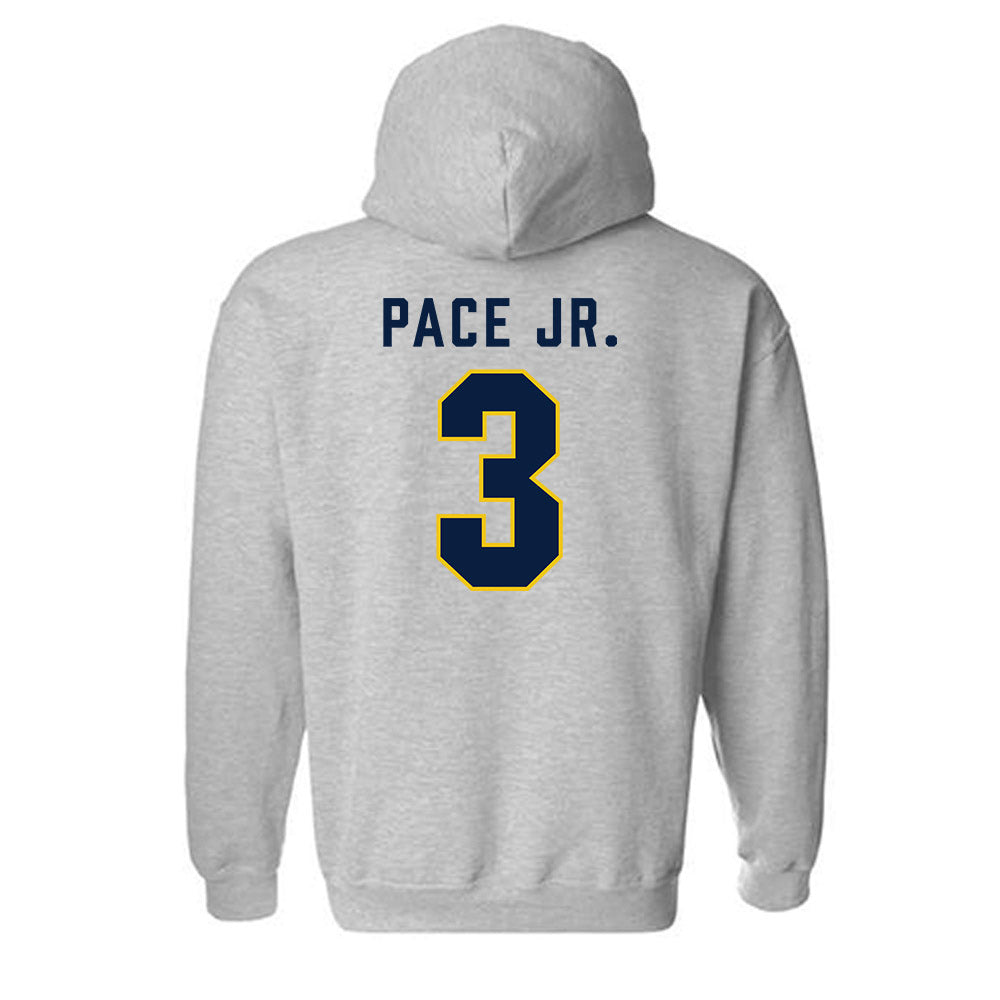 Michigan - NCAA Baseball : Greg Pace Jr. - Classic Shersey Hooded Sweatshirt-1