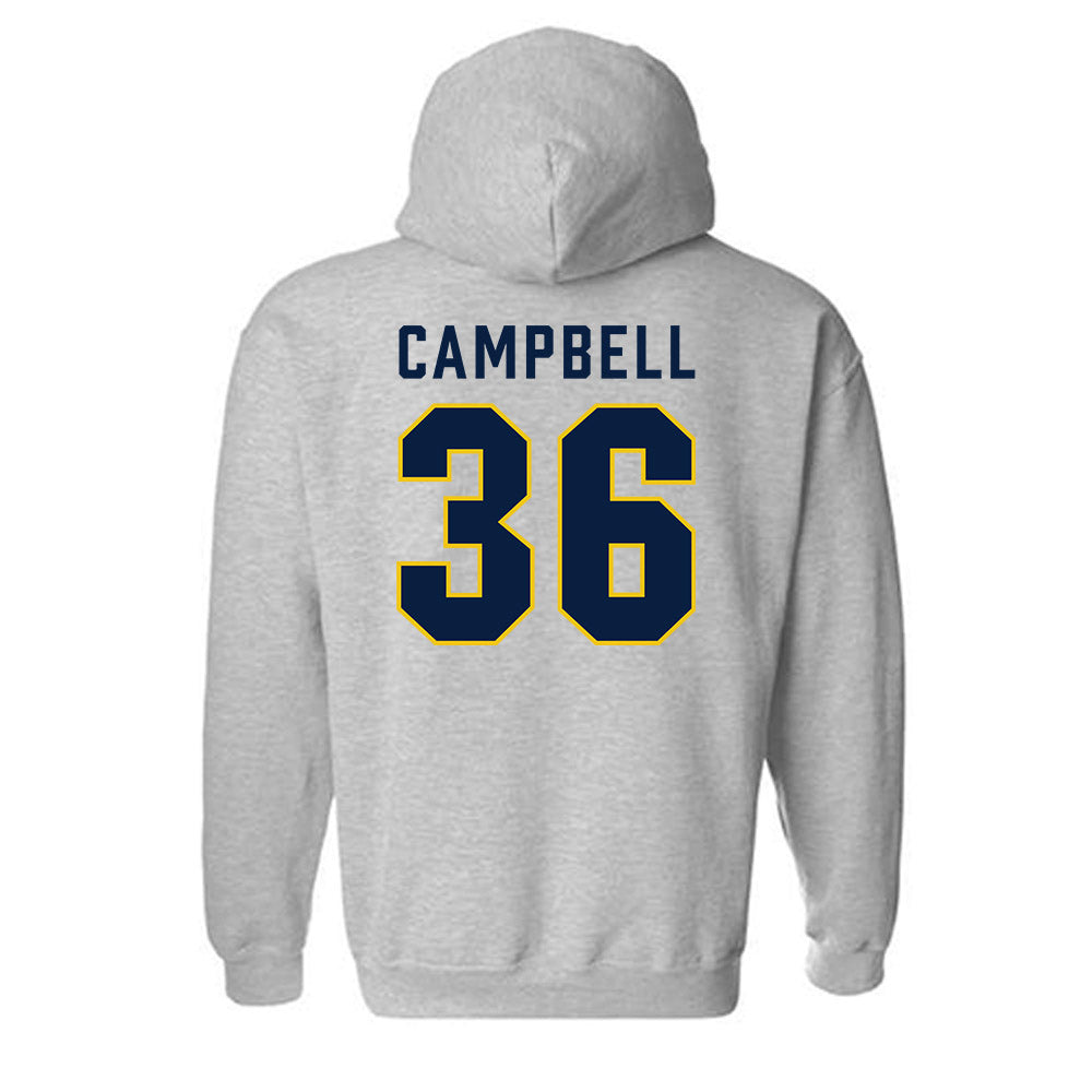 Michigan - NCAA Baseball : Josh Campbell - Classic Shersey Hooded Sweatshirt-1