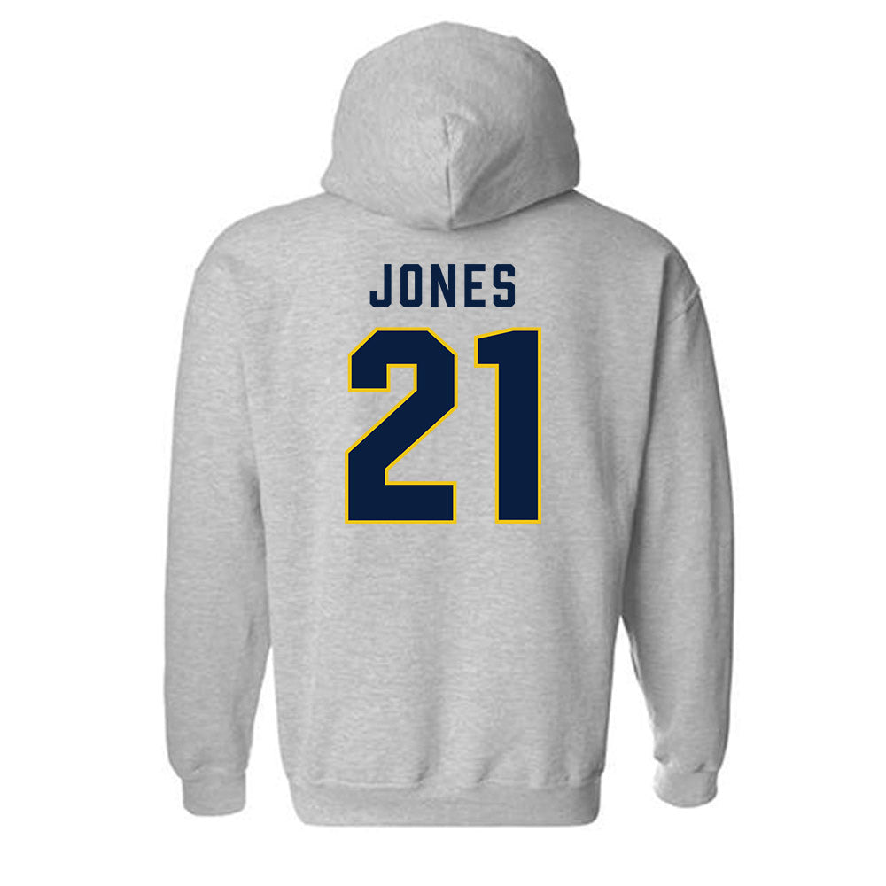 Michigan - NCAA Women's Soccer : Vickie Jones - Classic Shersey Hooded Sweatshirt-1