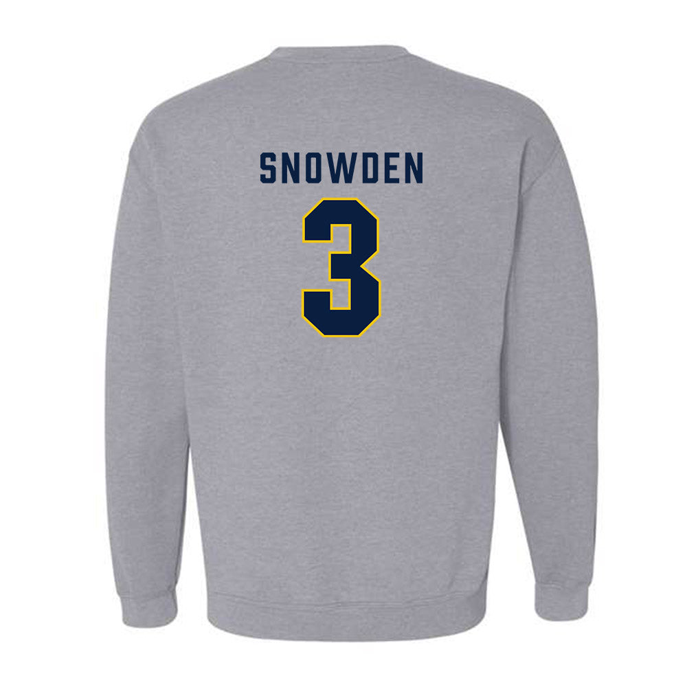 Michigan - NCAA Football : Smith Snowden - Classic Shersey Crewneck Sweatshirt-1