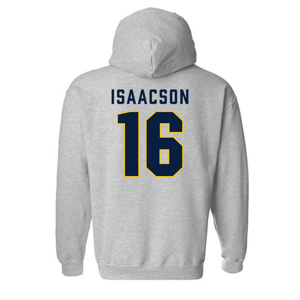 Michigan - NCAA Women's Lacrosse : Kassidy Isaacson - Classic Shersey Hooded Sweatshirt-1