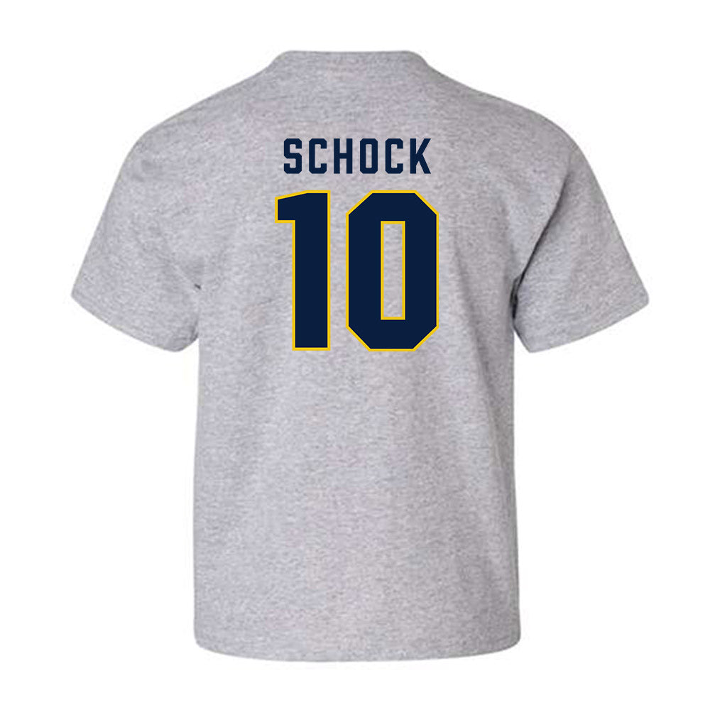Michigan - NCAA Men's Ice Hockey : Drew Schock - Classic Shersey Youth T-Shirt-1