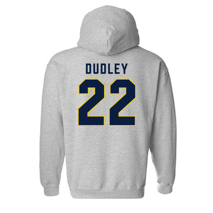 Michigan - NCAA Women's Basketball : Kendall Dudley - Classic Shersey Hooded Sweatshirt-1