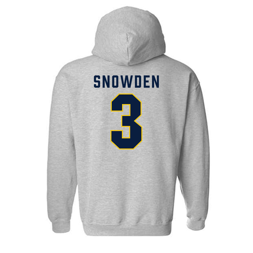 Michigan - NCAA Football : Smith Snowden - Classic Shersey Hooded Sweatshirt-1