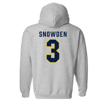 Michigan - NCAA Football : Smith Snowden - Classic Shersey Hooded Sweatshirt-1