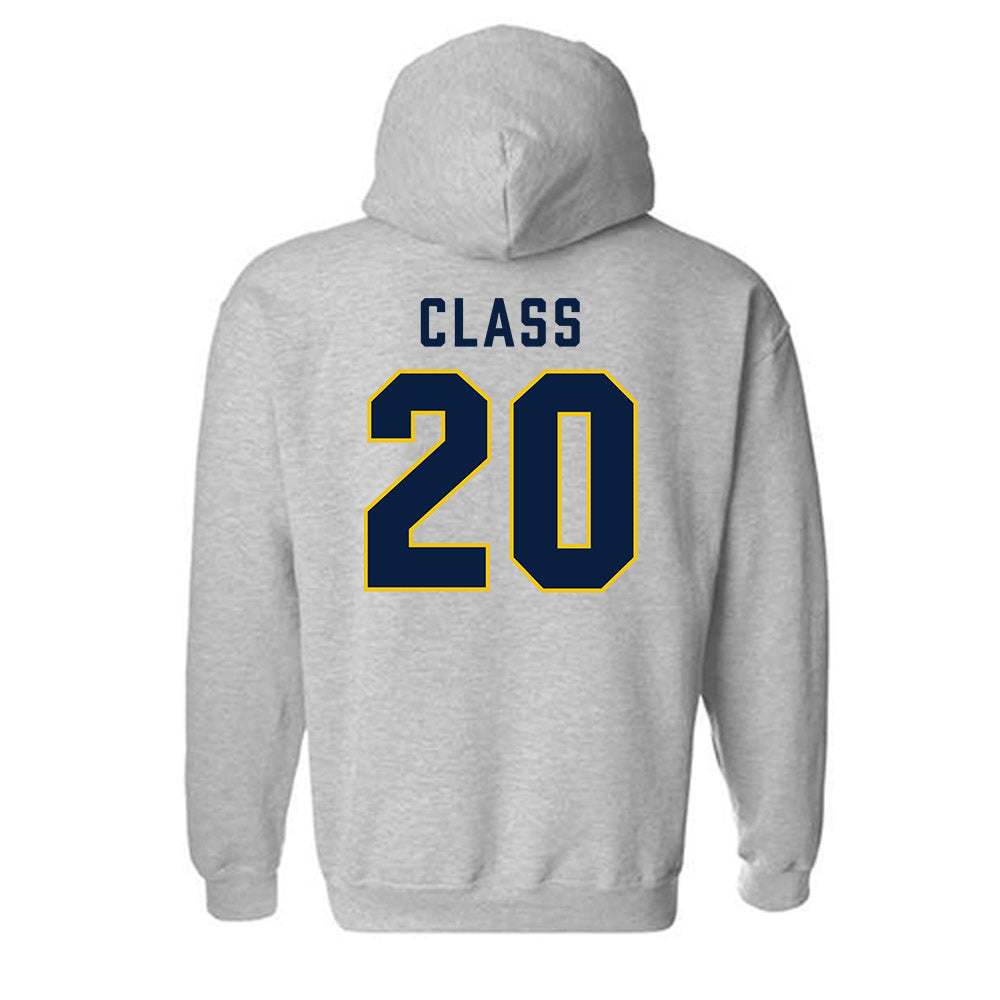 Michigan - NCAA Women's Lacrosse : Ava Class - Classic Shersey Hooded Sweatshirt-1