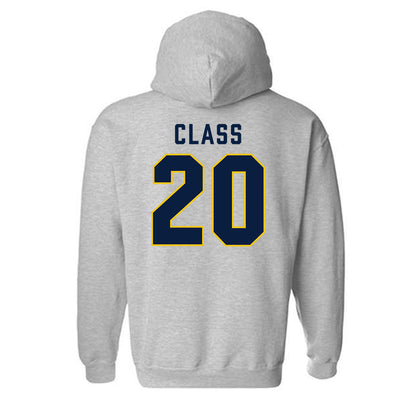 Michigan - NCAA Women's Lacrosse : Ava Class - Classic Shersey Hooded Sweatshirt-1