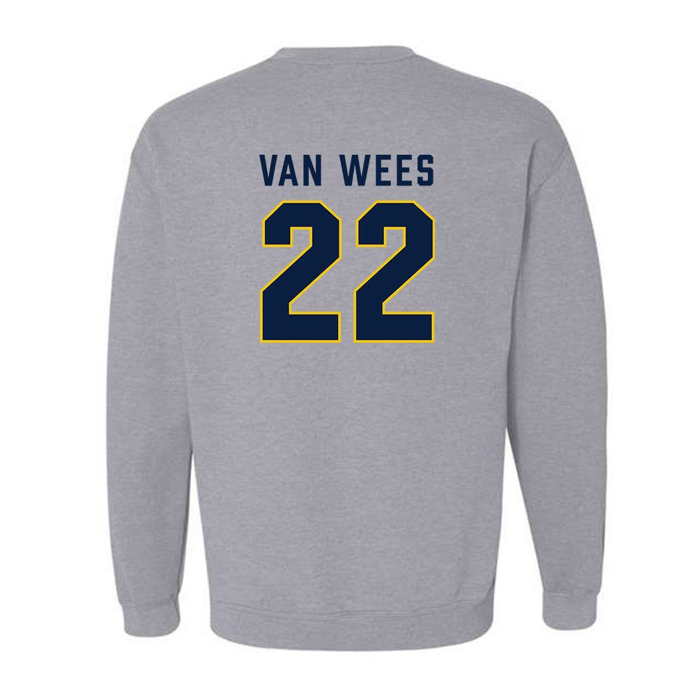 Michigan - NCAA Women's Lacrosse : Truus van Wees - Classic Shersey Crewneck Sweatshirt-1
