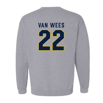 Michigan - NCAA Women's Lacrosse : Truus van Wees - Classic Shersey Crewneck Sweatshirt-1
