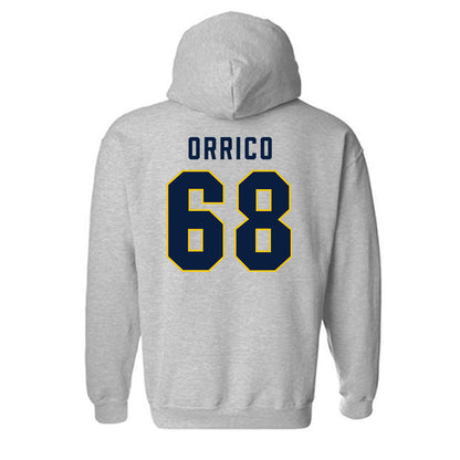 Michigan - NCAA Men's Ice Hockey : Josh Orrico - Classic Shersey Hooded Sweatshirt-1