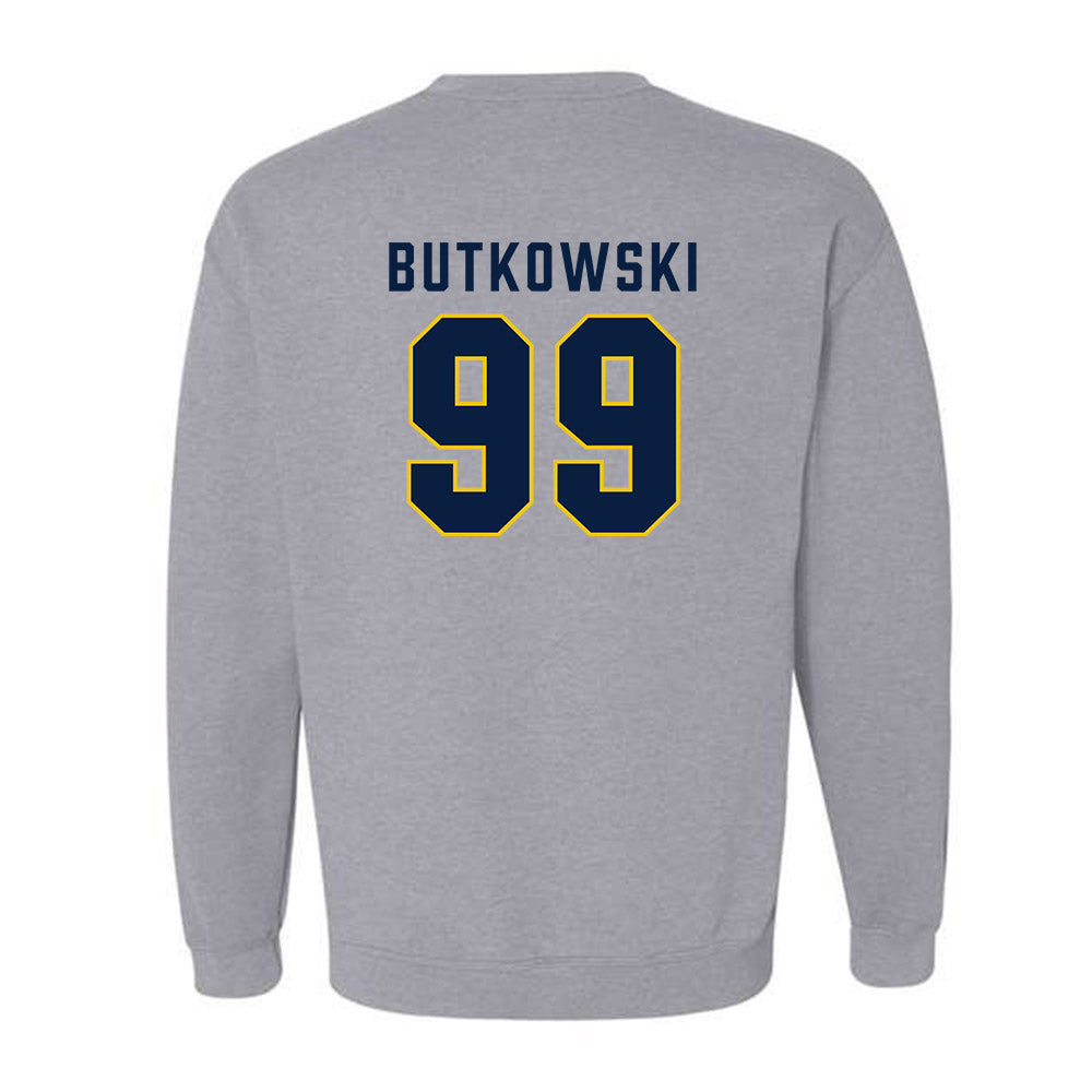 Michigan - NCAA Football : Trey Butkowski - Classic Shersey Crewneck Sweatshirt-1