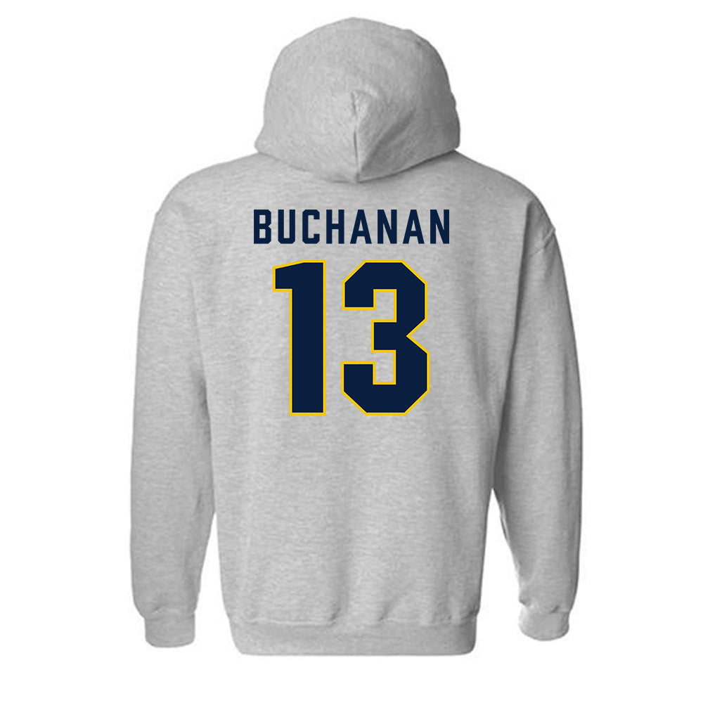 Michigan - NCAA Football : JJ Buchanan - Classic Shersey Hooded Sweatshirt-1