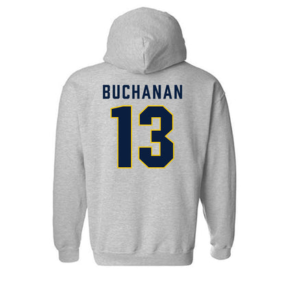 Michigan - NCAA Football : JJ Buchanan - Classic Shersey Hooded Sweatshirt-1