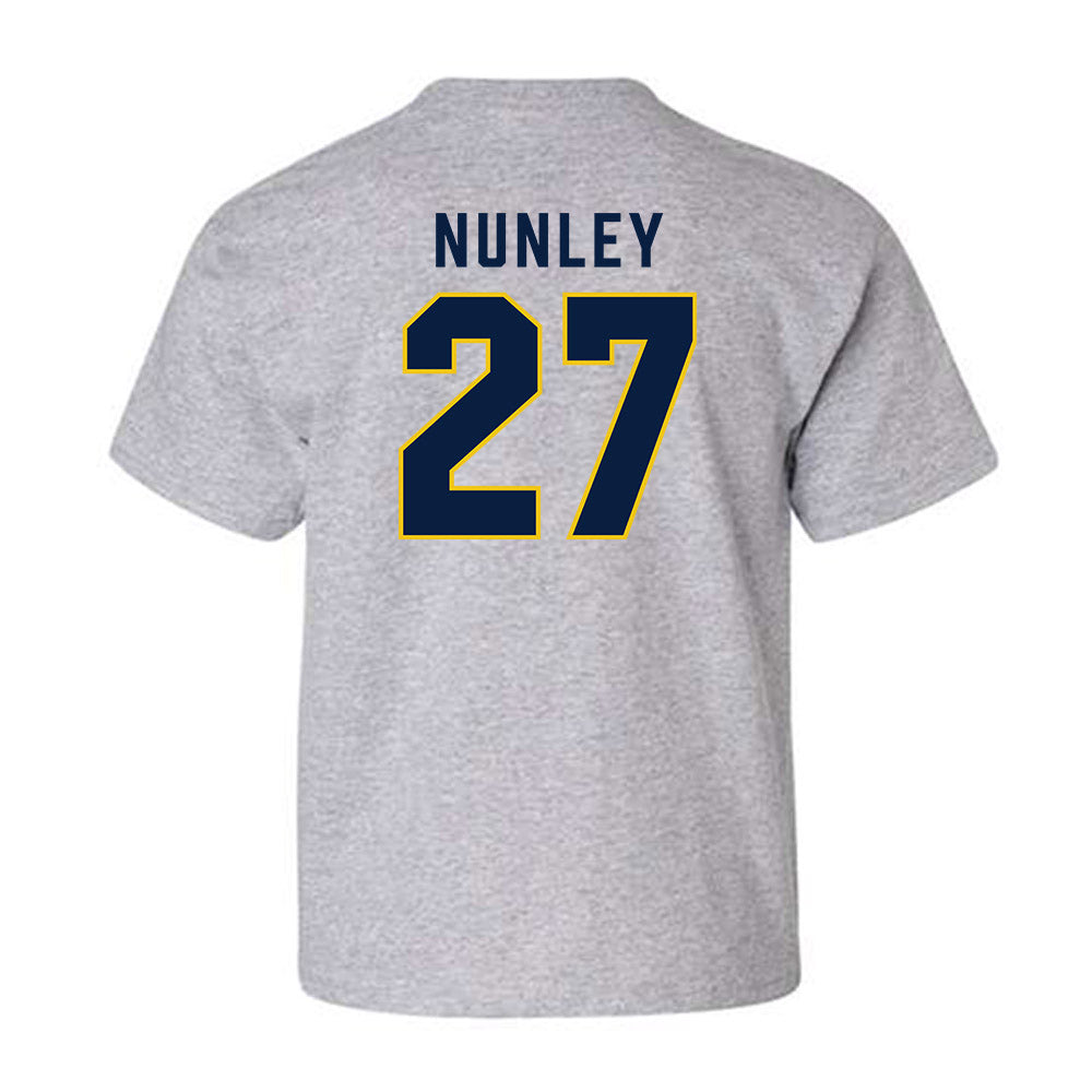 Michigan - NCAA Football : Ernest Nunley - Classic Shersey Youth T-Shirt-1