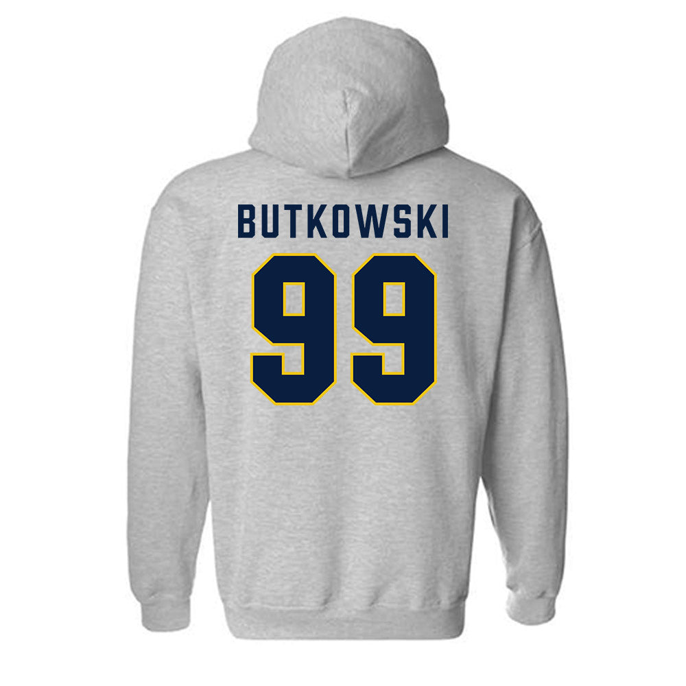 Michigan - NCAA Football : Trey Butkowski - Classic Shersey Hooded Sweatshirt-1