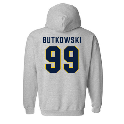 Michigan - NCAA Football : Trey Butkowski - Classic Shersey Hooded Sweatshirt-1