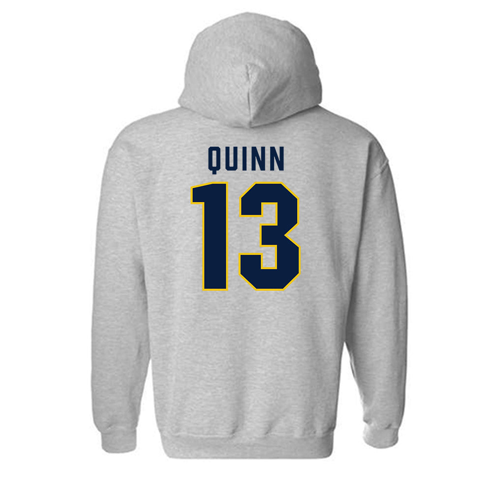 Michigan - NCAA Men's Lacrosse : Crandall Quinn - Classic Shersey Hooded Sweatshirt-1