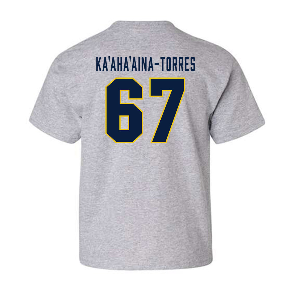Michigan - NCAA Football : Houston Ka'aha'aina-Torres - Classic Shersey Youth T-Shirt-1