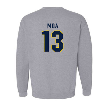 Michigan - NCAA Football : Aisea Moa - Classic Shersey Crewneck Sweatshirt-1