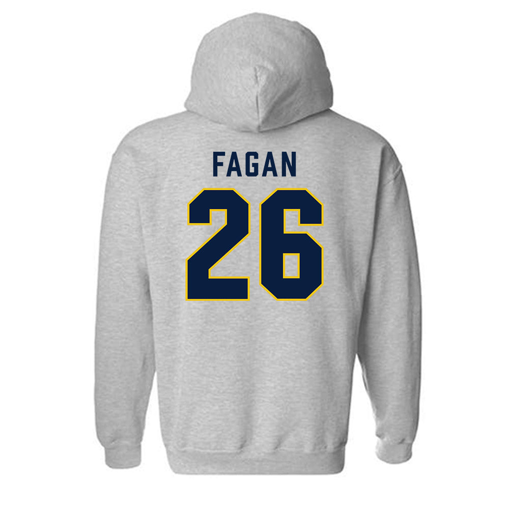Michigan - NCAA Women's Lacrosse : Molly Fagan - Classic Shersey Hooded Sweatshirt-1