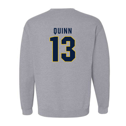 Michigan - NCAA Men's Lacrosse : Crandall Quinn - Classic Shersey Crewneck Sweatshirt-1