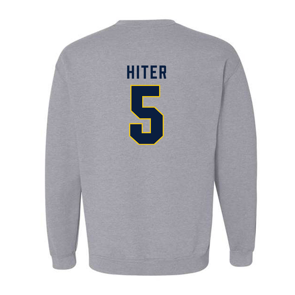 Michigan - NCAA Football : Savion Hiter - Classic Shersey Crewneck Sweatshirt-1