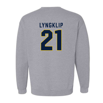 Michigan - NCAA Men's Lacrosse : Ryan Lyngklip - Classic Shersey Crewneck Sweatshirt-1