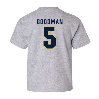 Michigan - NCAA Men's Basketball : Oscar Goodman - Classic Shersey Youth T-Shirt-1