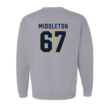 Michigan - NCAA Football : Trent Middleton - Classic Shersey Crewneck Sweatshirt-1