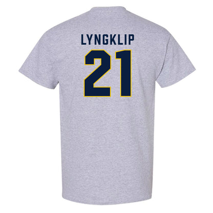 Michigan - NCAA Men's Lacrosse : Ryan Lyngklip - Classic Shersey T-Shirt-1