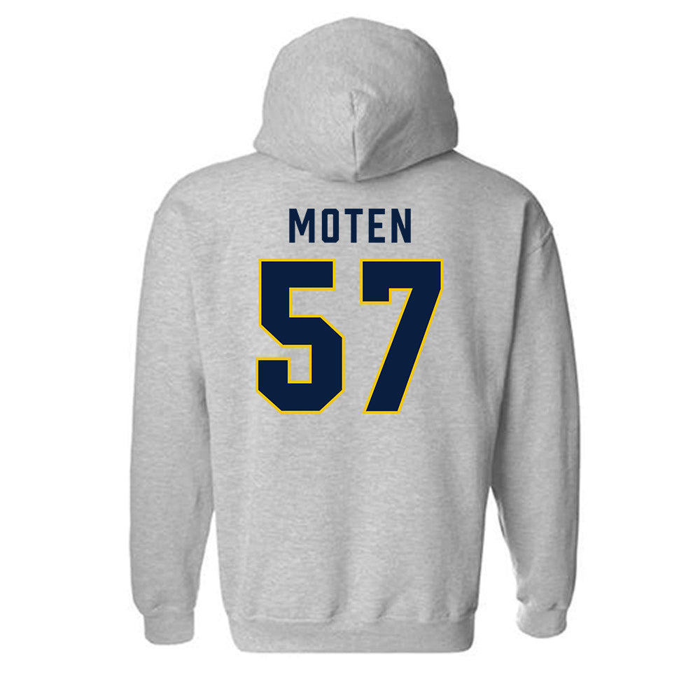 Michigan - NCAA Football : Travis Moten - Classic Shersey Hooded Sweatshirt-1