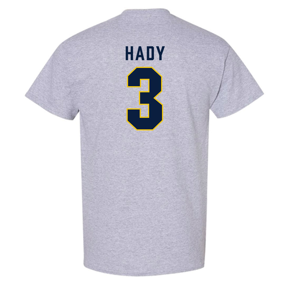 Michigan - NCAA Men's Ice Hockey : Hunter Hady - Classic Shersey T-Shirt-1