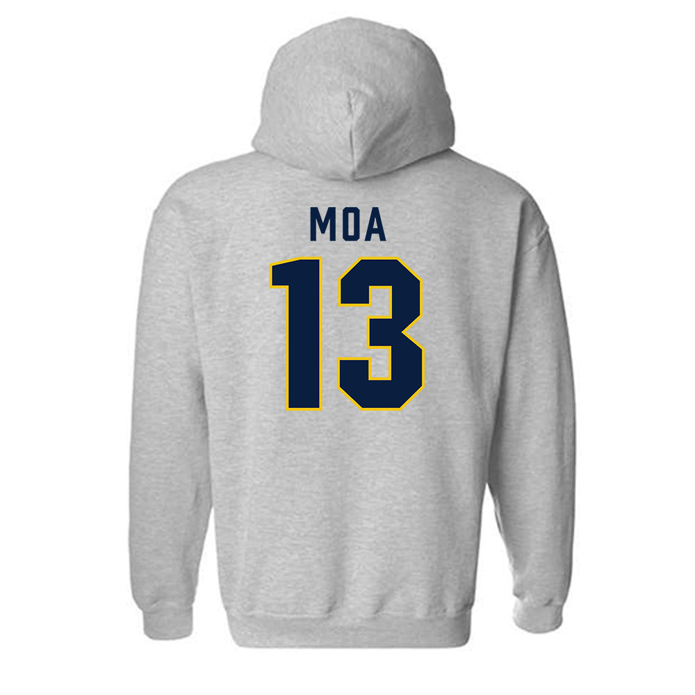 Michigan - NCAA Football : Aisea Moa - Classic Shersey Hooded Sweatshirt-1