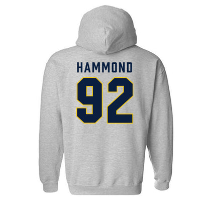 Michigan - NCAA Football : Ted Hammond - Classic Shersey Hooded Sweatshirt-1