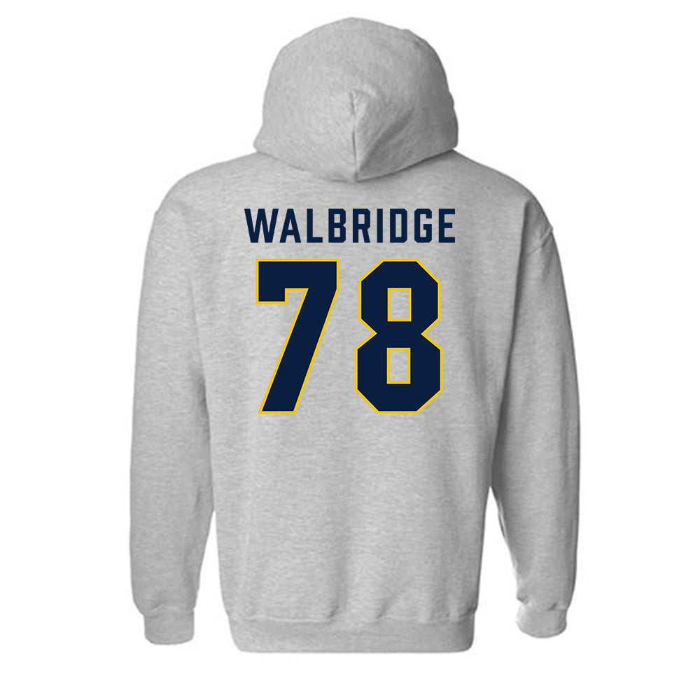 Michigan - NCAA Football : Marky Walbridge - Classic Shersey Hooded Sweatshirt-1