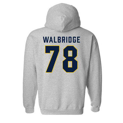 Michigan - NCAA Football : Marky Walbridge - Classic Shersey Hooded Sweatshirt-1