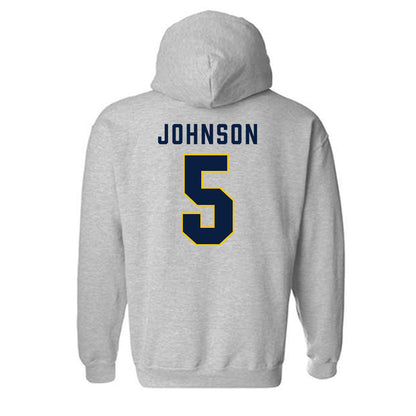 Michigan - NCAA Women's Volleyball : Lydia Johnson - Classic Shersey Hooded Sweatshirt-1