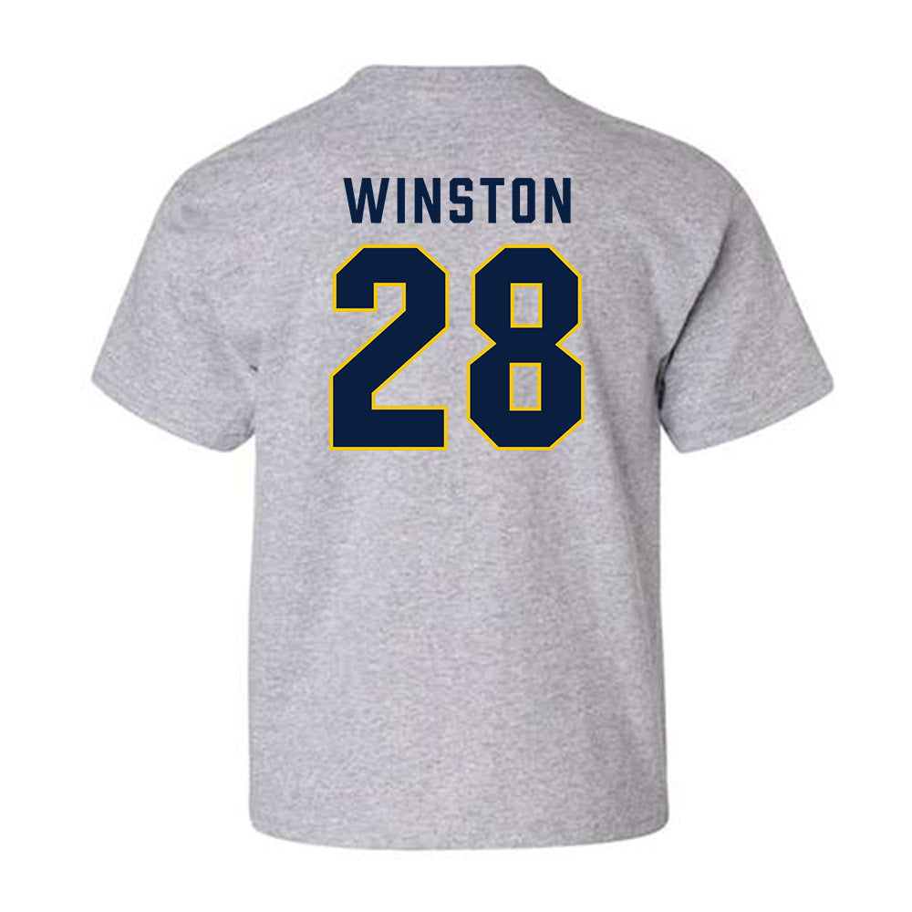 Michigan - NCAA Football : Kainoa Winston - Classic Shersey Youth T-Shirt-1