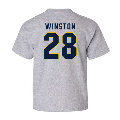 Michigan - NCAA Football : Kainoa Winston - Classic Shersey Youth T-Shirt-1