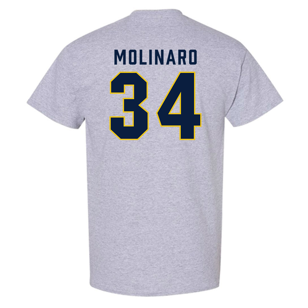 Michigan - NCAA Men's Ice Hockey : Julian Molinaro - Classic Shersey T-Shirt-1