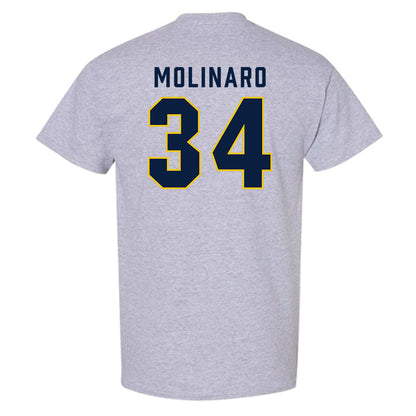 Michigan - NCAA Men's Ice Hockey : Julian Molinaro - Classic Shersey T-Shirt-1