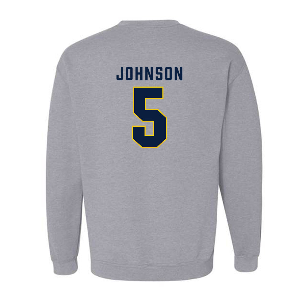 Michigan - NCAA Women's Volleyball : Lydia Johnson - Classic Shersey Crewneck Sweatshirt-1
