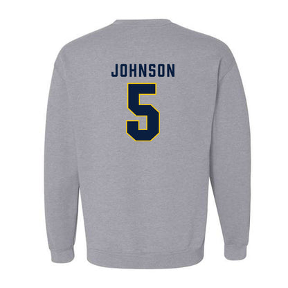 Michigan - NCAA Women's Volleyball : Lydia Johnson - Classic Shersey Crewneck Sweatshirt-1