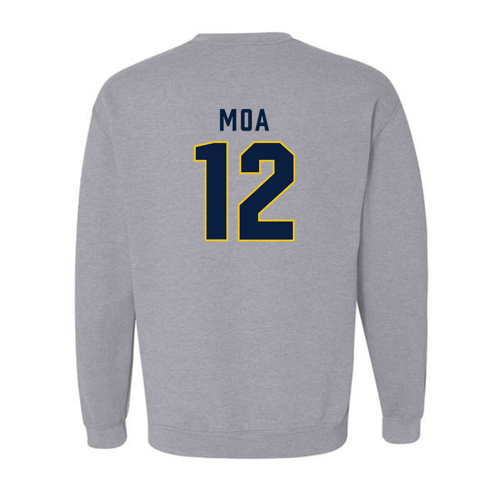 Michigan - NCAA Football : Salesi Moa - Classic Shersey Crewneck Sweatshirt-1