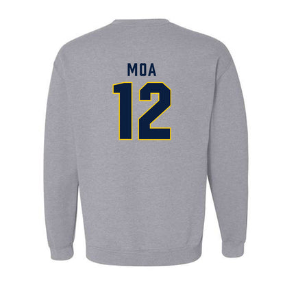 Michigan - NCAA Football : Salesi Moa - Classic Shersey Crewneck Sweatshirt-1