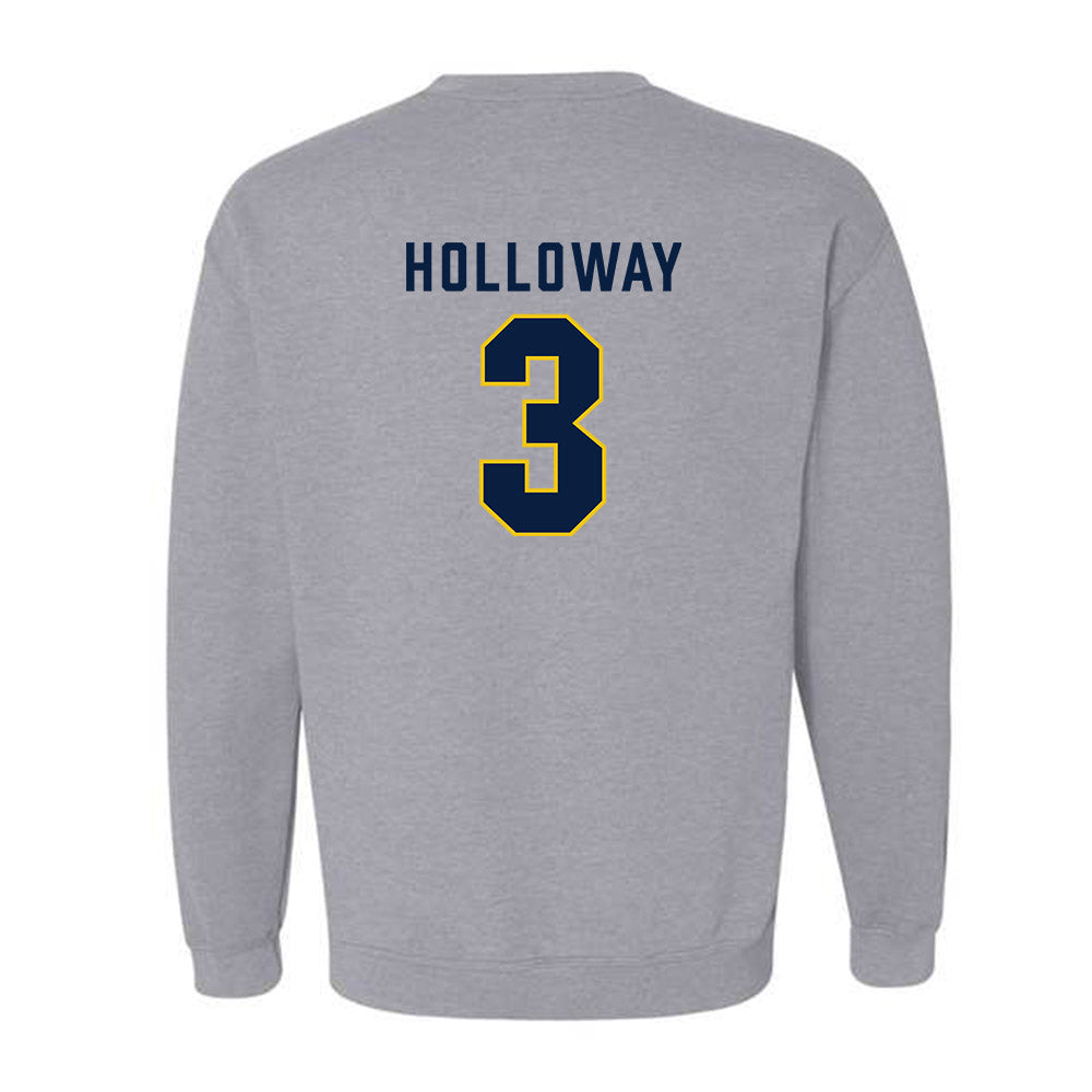 Michigan - NCAA Women's Basketball : Mila Holloway - Classic Shersey Crewneck Sweatshirt-1
