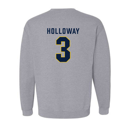 Michigan - NCAA Women's Basketball : Mila Holloway - Classic Shersey Crewneck Sweatshirt-1