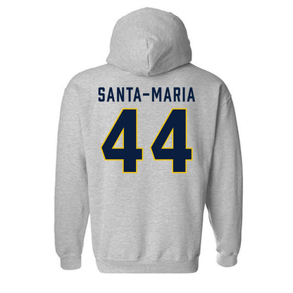 Michigan - NCAA Women's Lacrosse : Maya Santa-Maria - Classic Shersey Hooded Sweatshirt-1