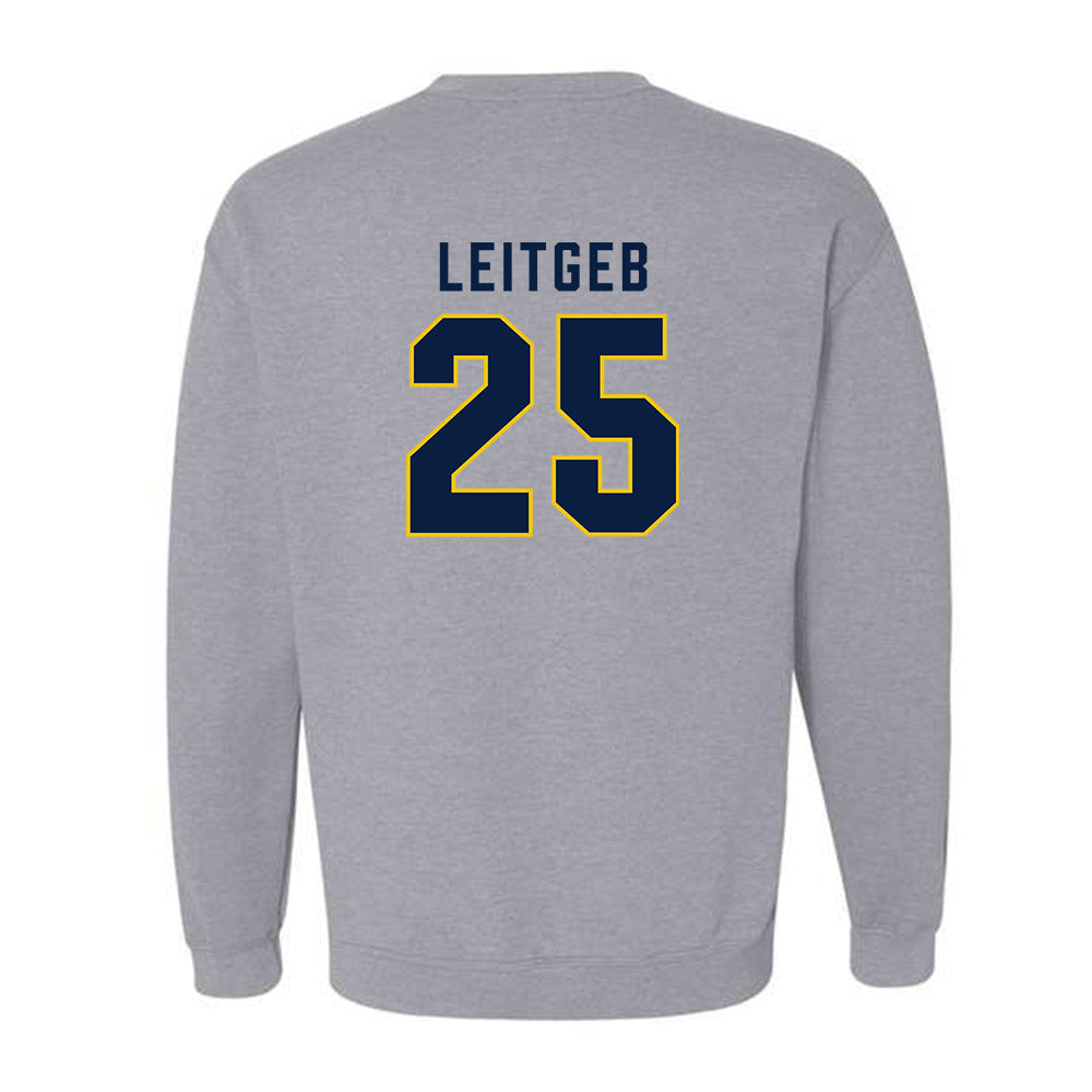 Michigan - NCAA Baseball : Brock leitgeb - Classic Shersey Crewneck Sweatshirt-1